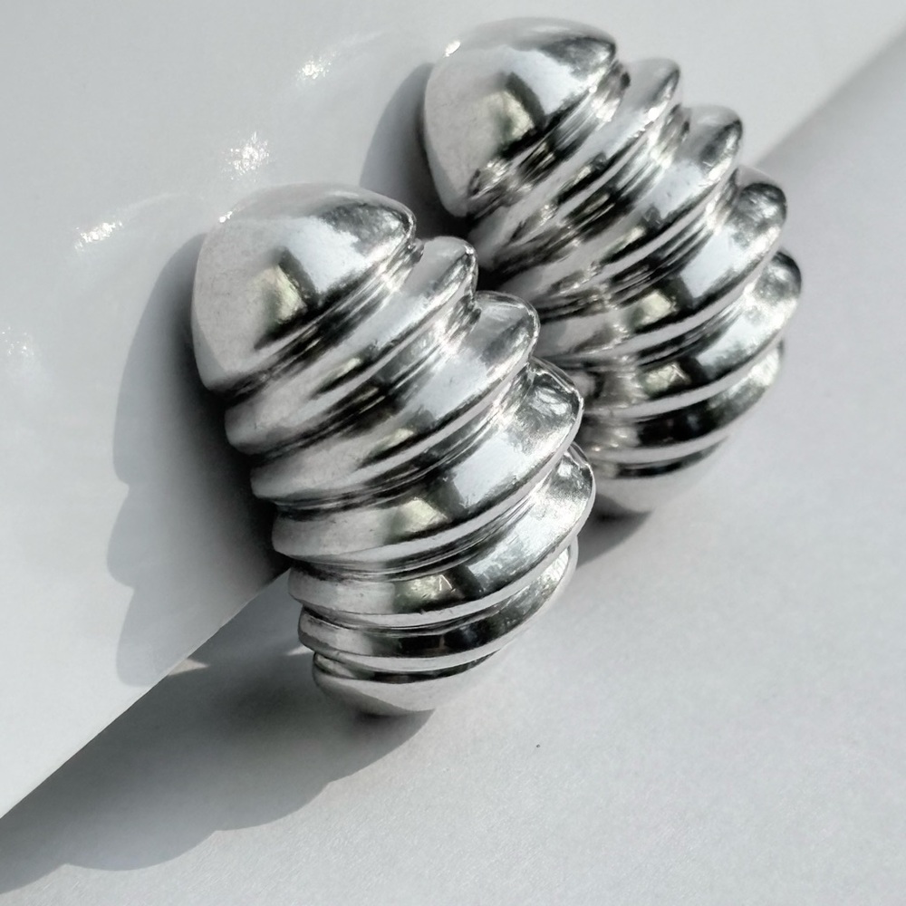 Barry Kieselstein-Cord Sterling Silver Clip Earrings